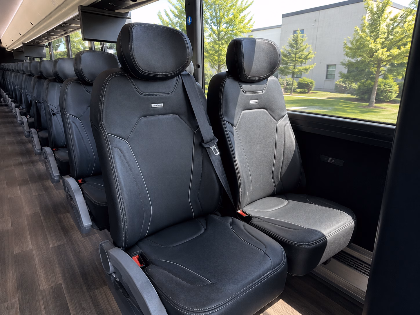 augusta corporate event transportation onboard seating