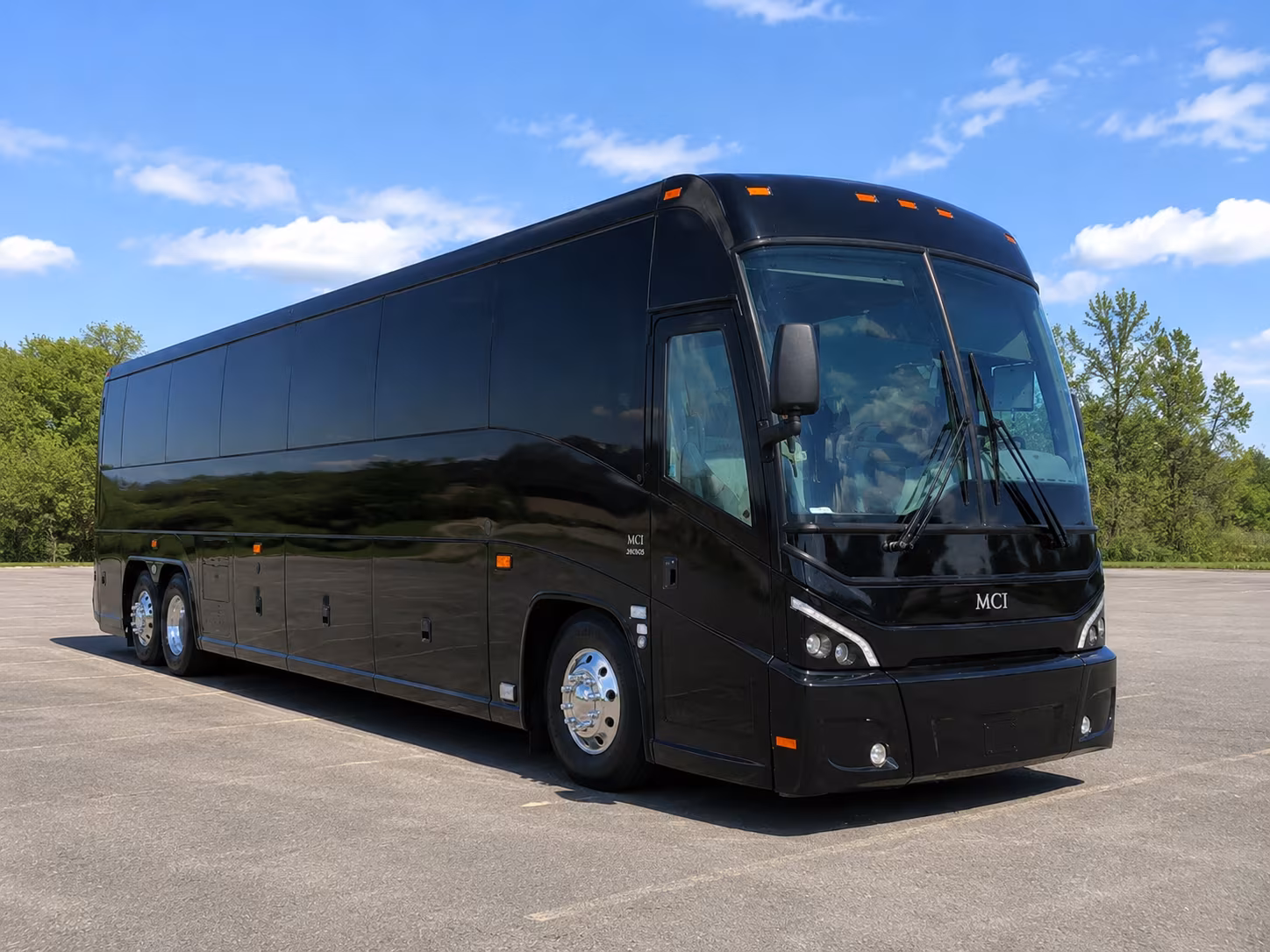 charter buses for richmond academy and butler high prom groups downtown