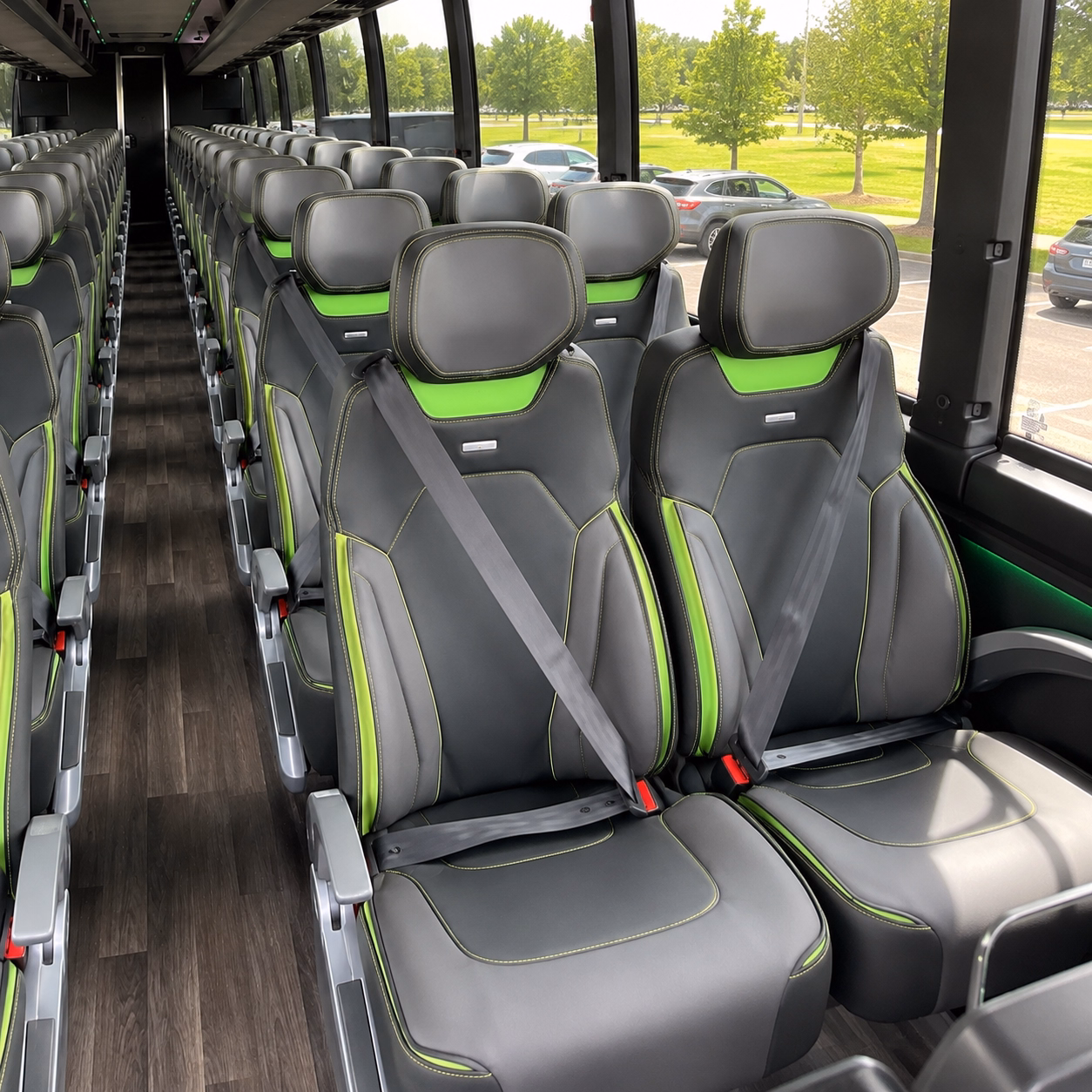 charter buses to the masters at augusta national