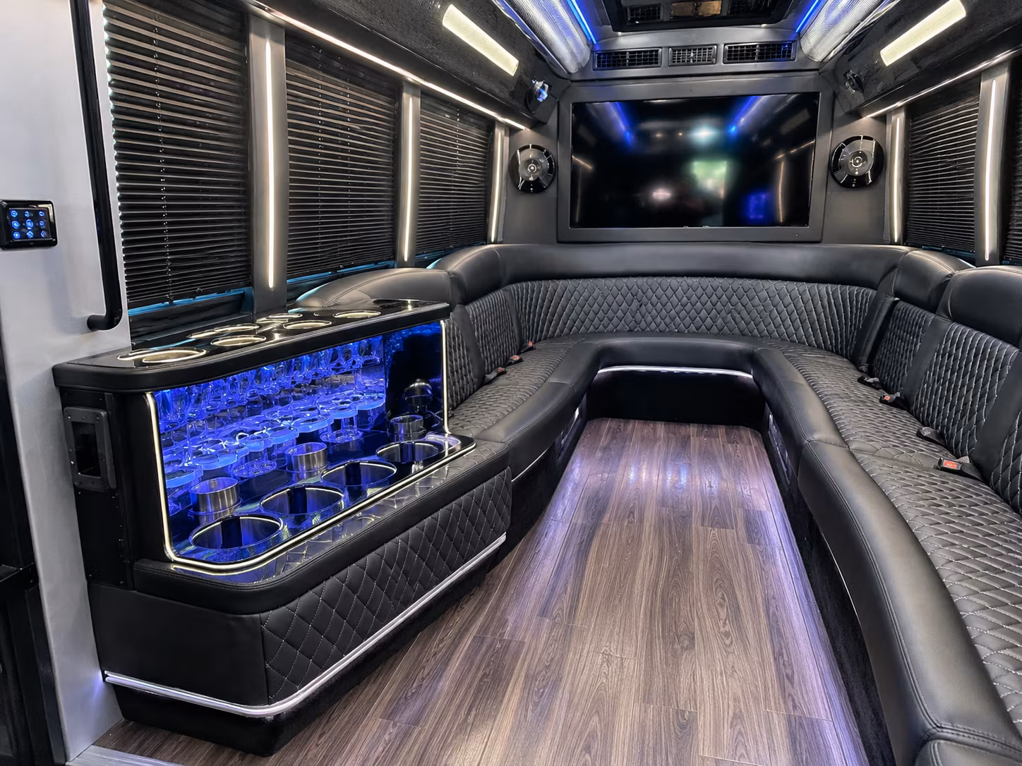 party buses for westside high school prom groups on patriot s way
