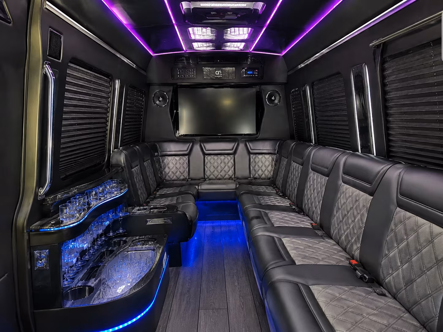prom bus rentals for evans high school and columbia county groups