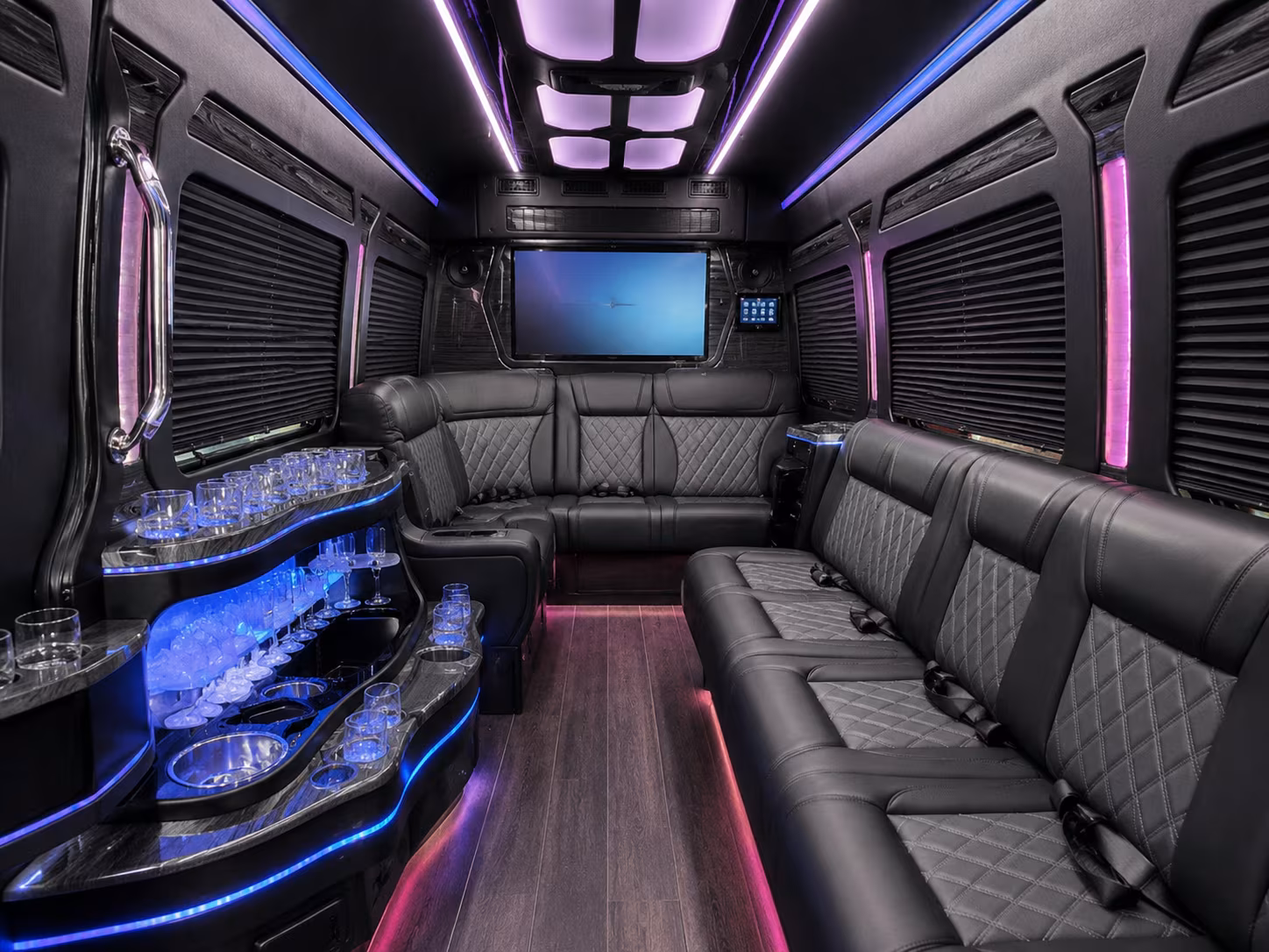 wedding and private event shuttle buses in augusta georgia